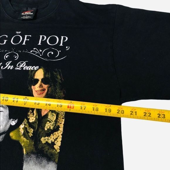 Vintage MICHAEL JACKSON in Memory 1958-2009 Shirt Large King of Pop. - Picture 6 of 8